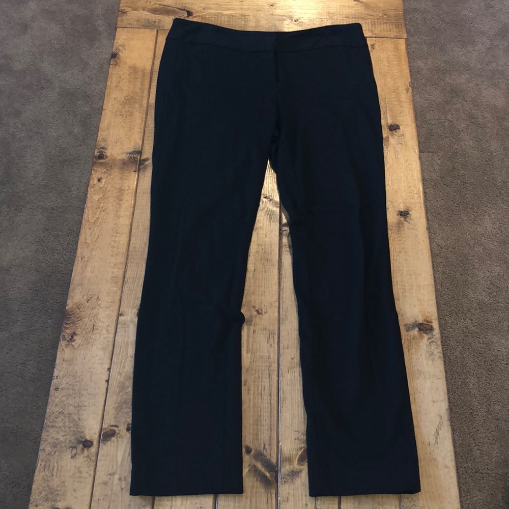 Vince Camuto Black Trouser Stretch Leggings Size 6 - Picture 6 of 7